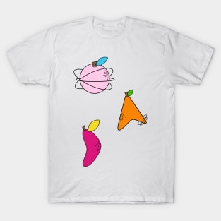 50s atomic fruit pop art T-Shirt